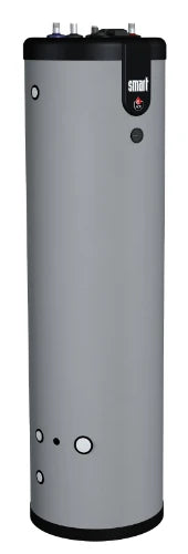 ACV Smart E 300 boiler à accumulation 293 l - sans résistance - inox - bi-énergie - avec groupe de sécurité - vertical - model à poser au sol - label ERP sanitairee: B