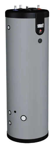ACV Smart E 240 boiler à accumulation 242 l - sans résistance - inox -bi-énergie - avec groupe de sécurité boiler - vertical - modèle à poser au sol - Label ERP sanitaire : B