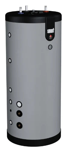 ACV Smart ME 300 boiler à accumulation 303 l - sans résistance - inox -bi-énergie - avec groupe de sécurité boiler - vertical - modèle à poser au sol - Label ERP sanitaire : C