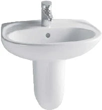 Procasa Normus cache-siphon pour lavabo - blanc - inclusif fixations