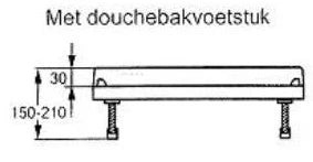 Huppe K EasyStep receveur de douche marbre coulé 900 x 900 x 30 mm - blanc