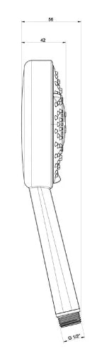 Geberit PE toilet coude de raccordement avec joint 90° 90 x 90 mm (pour toilette suspendue)