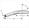 Hansgrohe Rainfinity douchette 130 MM 3 jets HD ECosmopolitanchromé avec bouton Select