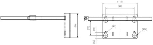 Reflex console pour vase d'expansion (pour vase d'expansion de 8 jusqu'à 25l)