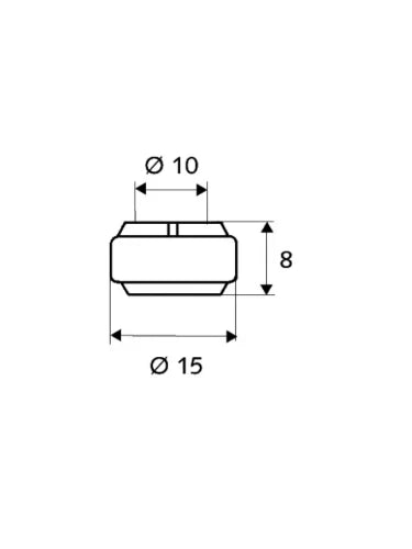 JOINT SCHELL 3/8 X 10 MM pour écrou schell - modèle court