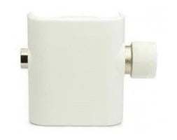 Vasco set de vanne équerre EK3/4 - RAL 9016 blanc signalisation - droit en dessous