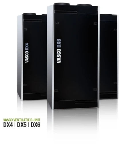 Vasco DX6 unité de ventilation - 600 m³/h - label ERP: A