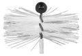 BROSSE 12 X 175 blanc 150mm - polyamide