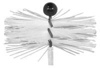 BROSSE 12 X 175 blanc 150mm - polyamide