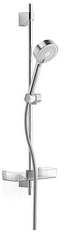 Hansa HansaBasicjet set de douche 720 mm - avec douchette Basicjet 95 mm - 3 jets - chromé - flexible de douche 1750 mm - porte-savon