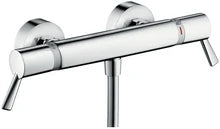 Hansgrohe Ecostat Comfort care rob. thermostat. douche chromé avec poignées longues et pratiques