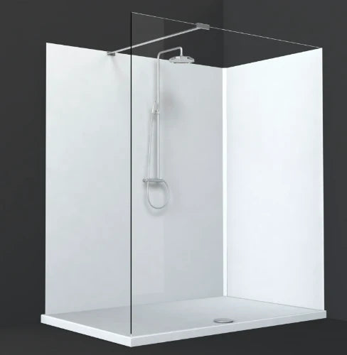 Procasa Showerboard revêtement mural 2650 x 2030 x 6 mm - blanc brillant - avec emballage