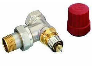 Danfoss RA-N équerre vanne radiateur 3/4 x 3/4 pour thermostatique- valeur Kv réglabe