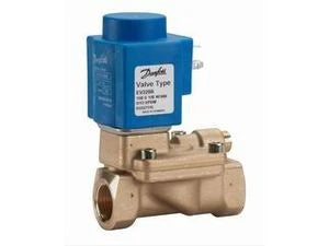 Danfoss EVSI 25 électrovanne FF 4/4 x 4/4 - pour eau et vapeur -30/+100°C - pression 0,3-10bar - sans bobine