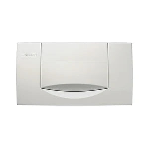 Geberit Highline plaque de commande - blanc avec bouton à interruption