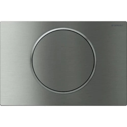 Geberit Sigma 10 plaque de commande inox brossé inox