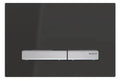 Geberit Sigma 50 plaque de commande - noir 24,6 - 1,3 o 16,4 ! cm synthétique pour rinçage avec 2 volumes