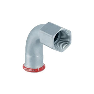 Geberit Mapress C-acier zingué coude de transition 90° FF 15 x 1/2 F