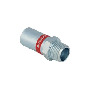 Geberit Mapress C-acier zingué raccord de transition coulissant MM 22 x 3/4 M
