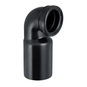 Geberit PE toilet coude de raccordement avec joint 90° 90 x 90 mm (pour toilette suspendue)
