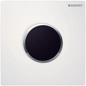 Geberit Sigma 10 commande urinoir électronique - blanc chromé - sur secteur 230V
