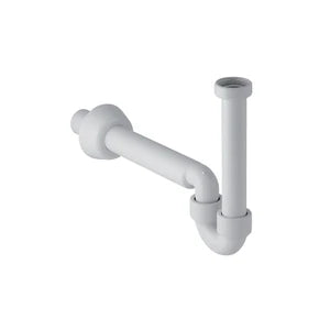 SIPHON GEBERIT blanc polypropylene pour evier avec 1 bassin
