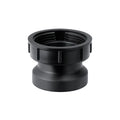 RACCORD UNION GEBERIT 5/4 X 50 MM noir pe avec ecrou et joint