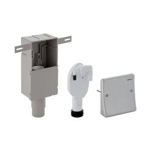 SIPHON ENCASTRE GEBERIT UNIFLEX 50 MM X 56 MM polypropylene p/machine a laver-s?choir-a/couvercle en inox