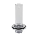 TUYAU TROP-PLEIN GEBERIT UNIFLEX 5/4 transparent crépine chrome