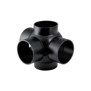 Geberit PE embranchement boule 88° - 90° 110 x 110 x 110 x 110 x 110 mm