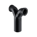 Geberit PE courbe d'évacuation double wc avec joint 90° 110 x 90 mm (back to back pour cuvette suspendue)
