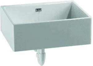 bac multi-usages geberit publica avec trou de trop-plein: b=60cm, h=20cm, t=50cm