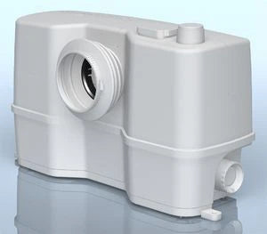 Grundfos Sololift 2 broyeur WC-3 - blanc - pour toilet avec 3 raccordements supplémentaires