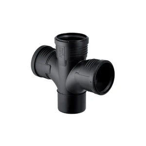 Geberit Silent-PP té croix 88° MFFF 90 x 90 x 90 x 90 mm