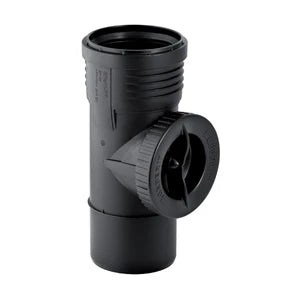 Geberit Silent-PP pièce à déboucher avec couvercle à visser MF 90 mm