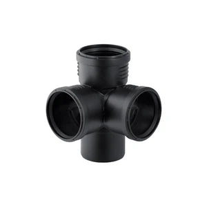 Geberit Silent-PP coin té 88° MFF 90 x 90 x 90 x 90 mm
