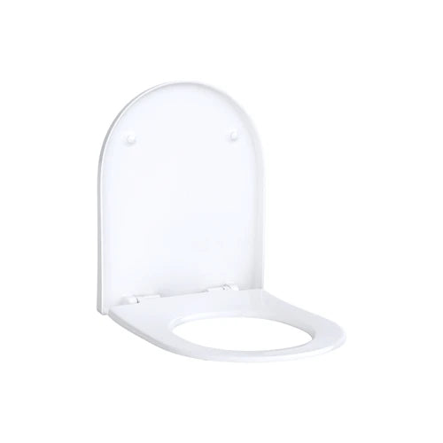 Geberit Acanto slim siège wc - blanc antibacteriel - softclose - quick release