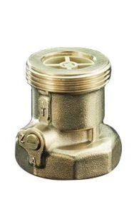 Oventrop Flowstop clapet anti-retour 4/4 laiton pour raccordement circulateur