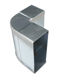 Sanutal Mecano coude 90° vertical 80 x 200 mm