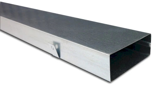 Sanutal Mecano conduit (longueur 2m) 80 x 200 mm - prix par longueur