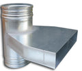 Sanutal Mecano Te 90° horizontal 160 - 80 x 200 - 160 mm