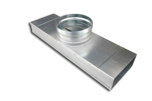 Sanutal Mecano Te reduit 90° horizontal 80 x 200 - 125 - 80 x 200 mm