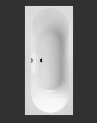 Villeroy & Boch Oberon 2.0 baignoire quaryl 1800 x 800 mm - blanc - avec pieds