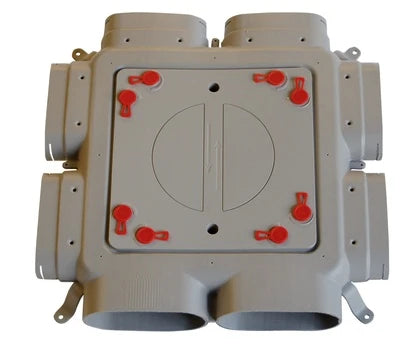 Zehnder ComfoFlat CK 300 plénum de distribution avec 6 raccordements - max 300 m³/h