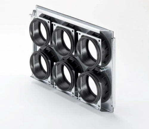 Zehnder ComfoWell 320 plaque de montage 6 x ComfoTube 90 - CW-M 320 (RLC)