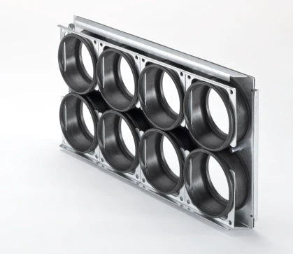 Zehnder ComfoWell 420 plaque de montage 8 x ComfoTube 90 - CW-M 420 (RLC)