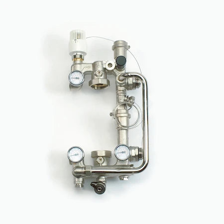 Begetube CombiMix régulation manuelle pour chauffage par le sol - raccordement pompe 180 mm