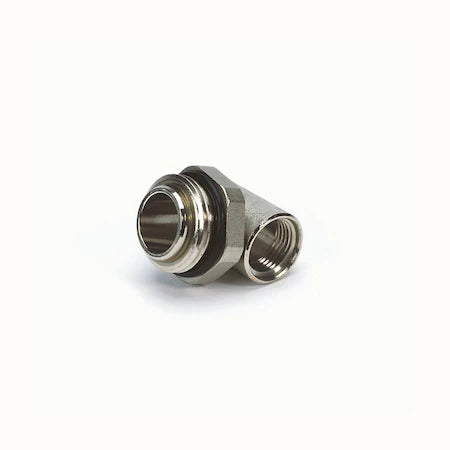 Begetube chromé embout collecteur 4/4 M - 1/2 x 1/2 - avec O-ring