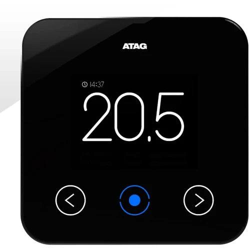 Atag One thermostat à horloge - noir - exclusief boiler connection unit