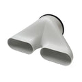 Begetube (78316424) Profi-air pièce de transition DN160 - 2 x ovalduct